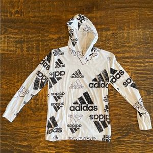 Youth Adidas Long Sleeve Tshirt Size Large